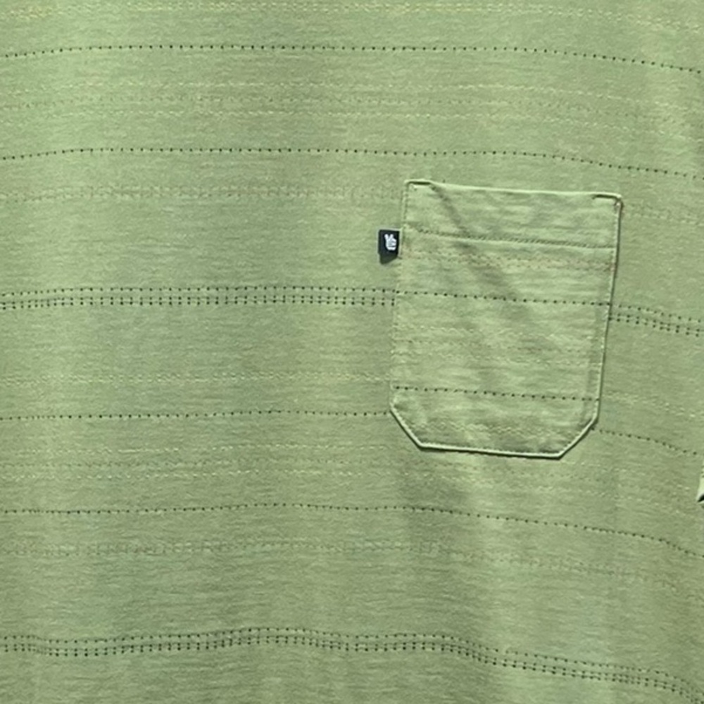 Junk Food Men's Green Striped Shor Sleeve Tee Shirt Size XL - Picture 7 of 13